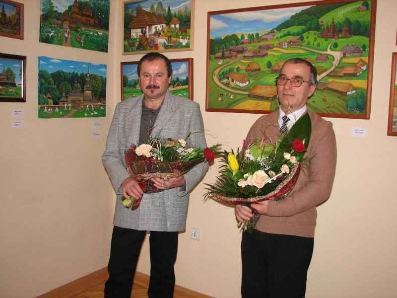 Finisaż wystawy malarstwa Miroslava Potomy i Stefana Telepa