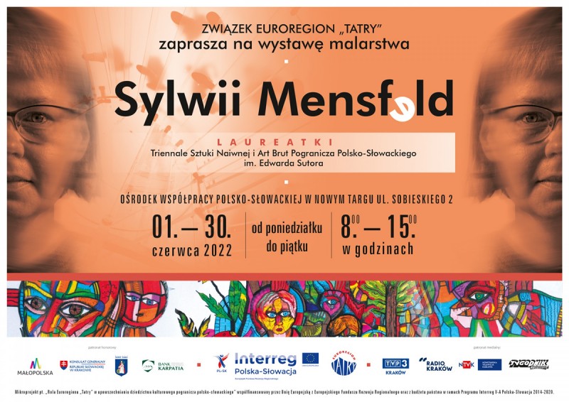 Zapraszamy do obejrzenia wystawy prac plastycznych Sylwii Mensfeld laureatki Triennale Sztuki Naiwnej i Art Brut Pogranicza Polsko-Słowackiego im. Edwarda Sutora